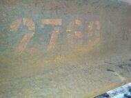 Стрелочный перевод проект 2768(аналог 1740) 1/11 Р65 правый новый 2004г